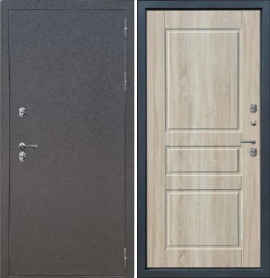 Дверь СТРАЖ Т-20 ТЕРМО ДУБ СОНОМА СВЕТЛЫЙ